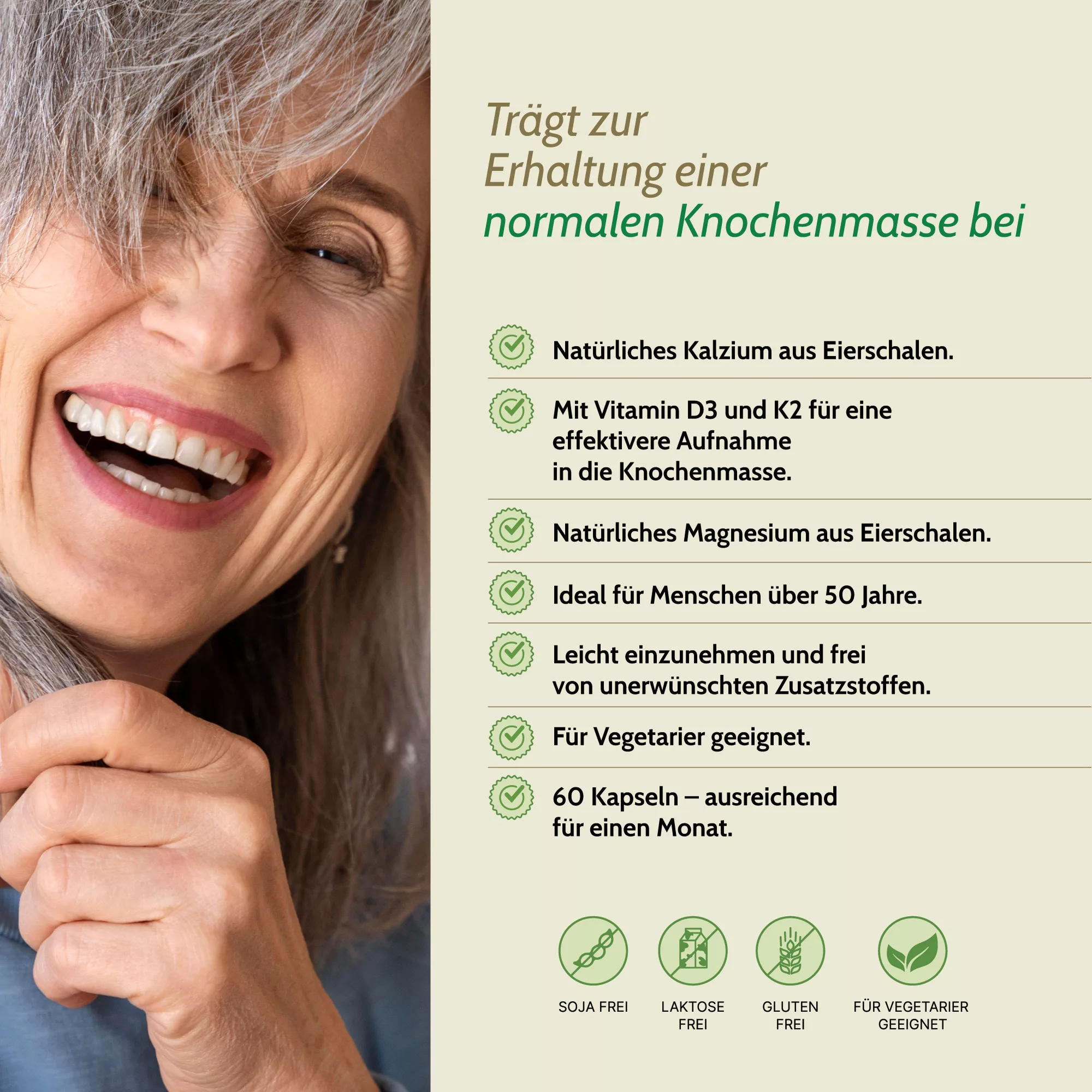 Maxx Calcium trägt zur Erhaltung einer normalen Knochenmasse