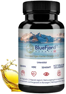 BlueFjord Norway - Hochwetiges Kaviar Omega-3 Kapseln