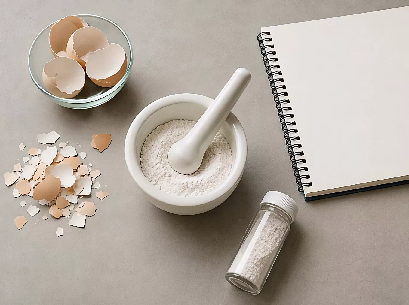 Eierschalen-Calcium powder